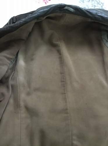 Kriegsmarine leather Jacket?!