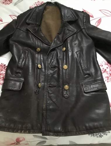 Kriegsmarine leather Jacket?!