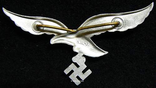 Luftwaffe Cap Eagle Real or Fake?