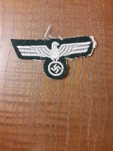 Wehrmacht Eagle Real or Fake?