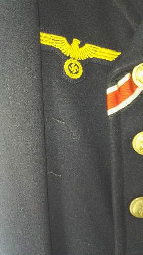 Kriegsmarine pea jacket