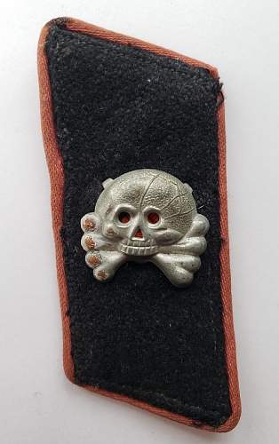 Skull for Panzer Collar Tab