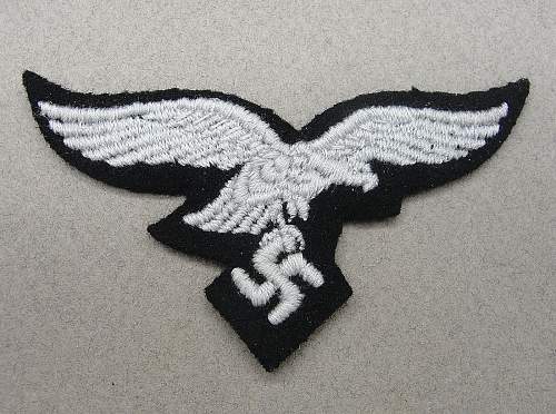 original Herman Goering Panzer Division Cap Eagle?