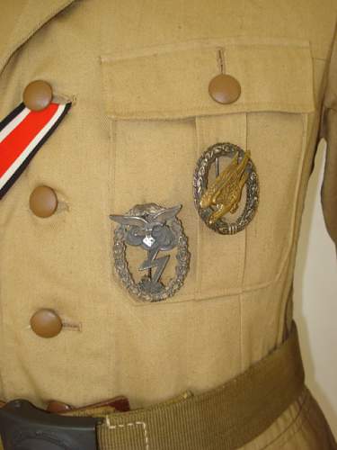 Fallschirmjäger uniforms, headgear, equipment and insignias thread