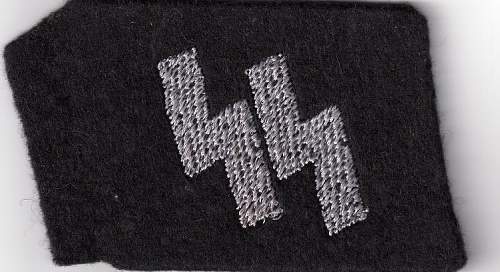 'Leutnant der Feldgendarmerie' shoulder boards