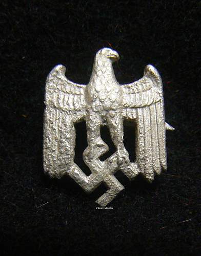 Wehrmacht Eagles for Wear on Civilian Clothing