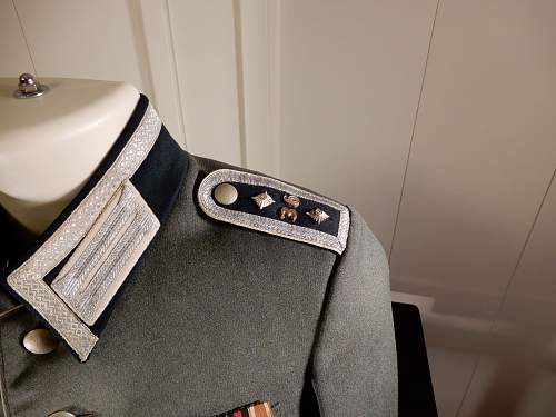 Infanterie Regiment 36 Spieß Piped Walking Out Tunic