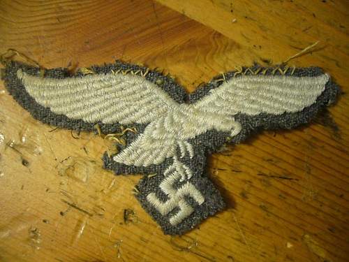 luftwaffe eagle uniform?