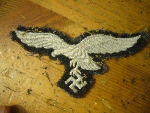 luftwaffe eagle uniform?