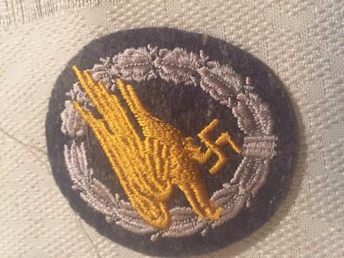 Unidentified Patches and Badges