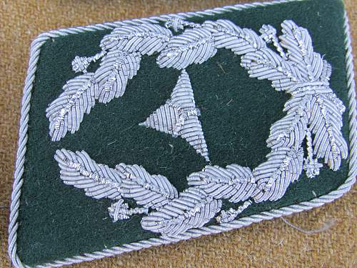Just Picked up Some Odd Luftwaffe Admin. Collar Tabs &amp; Shoulder Boards Can Anyone help???