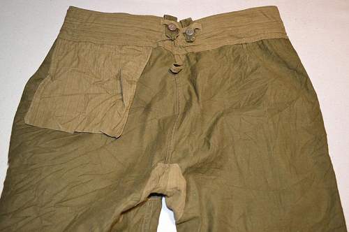 Heer tropical service trousers 44 dated. Helps needed