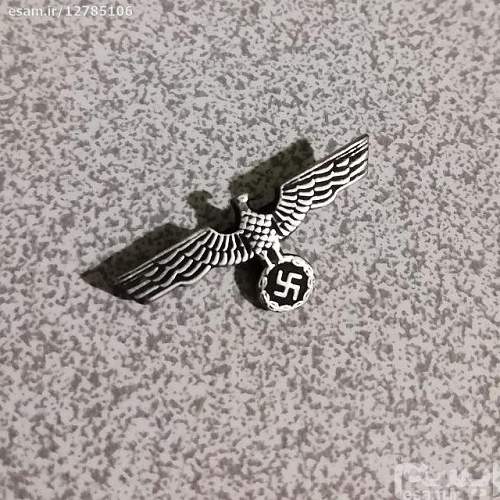 hi friends please help me with tihis wehrmacht eagle