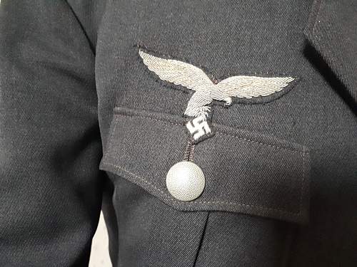 ww1 Ace Rudolf Stark's luftwaffe tunic dated 1933