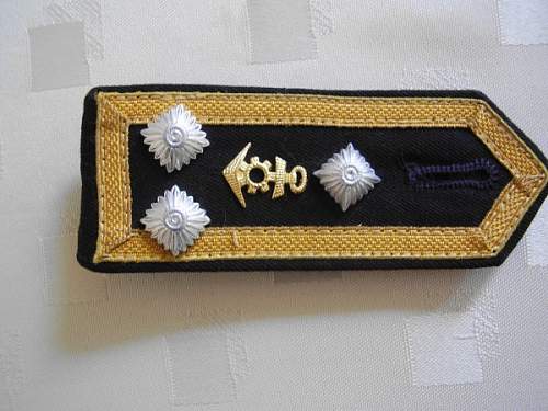 Shoulder boards