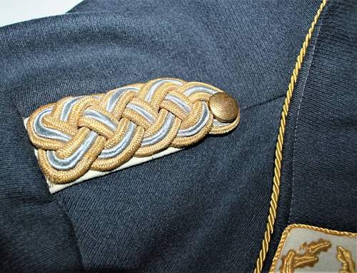 Generals Luftwaffe visor and tunic Real or Not