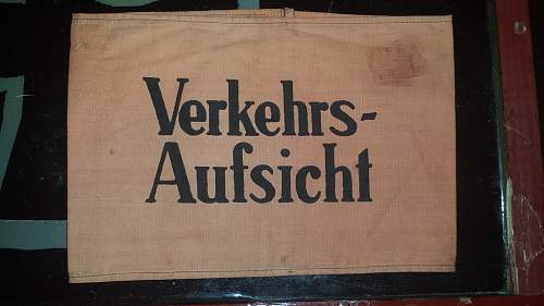 Verkehrs Aufsicht Armband