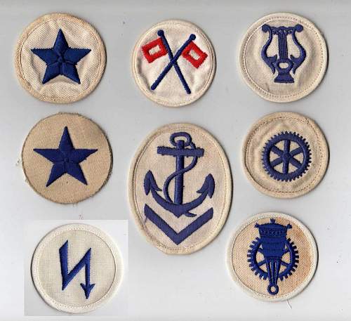 Kriegsmarine Trade Patches