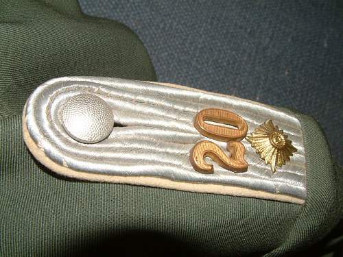 Heer Infanterie Oberleutnant Uniform