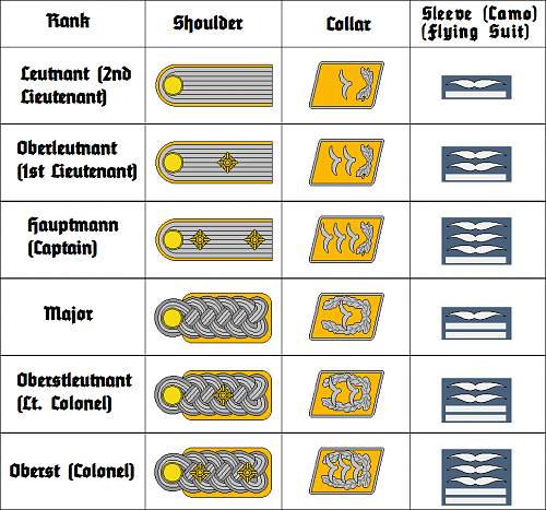 Luftwaffe Fliegerbluse rank?