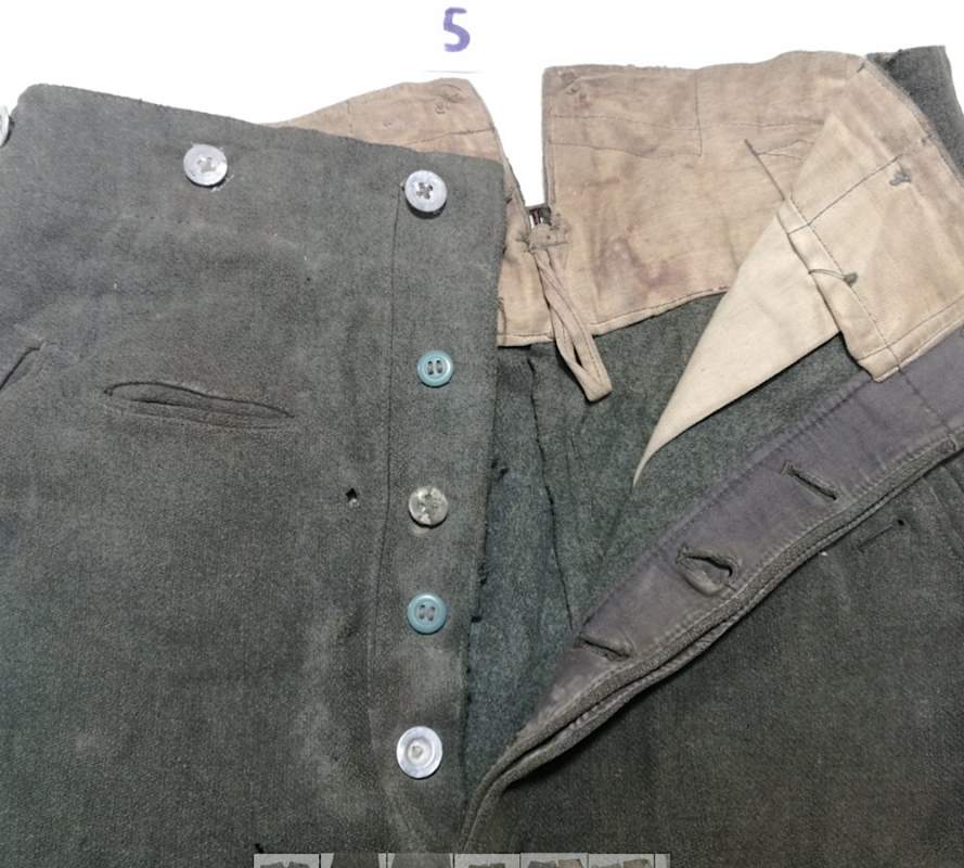 My M40 Trousers and Breeches collection.