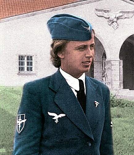Luftwaffe Female Flak Helpers sleeve patch