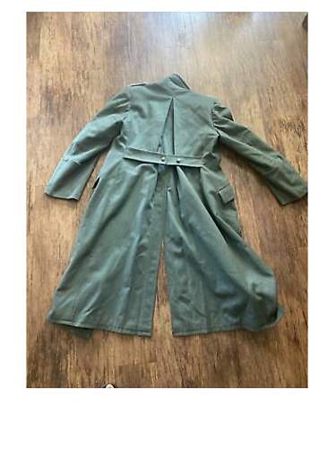 German trench coat, real or repro