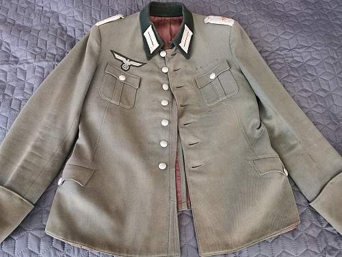 Dienstrock Oberstleutnant tunic