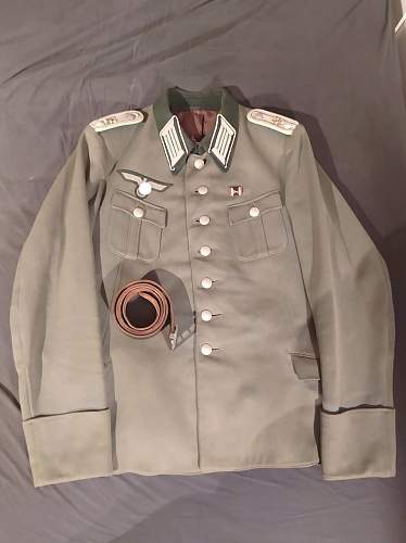 Dienstrock Oberstleutnant tunic