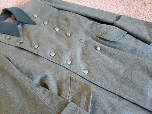 German trench coat, real or repro