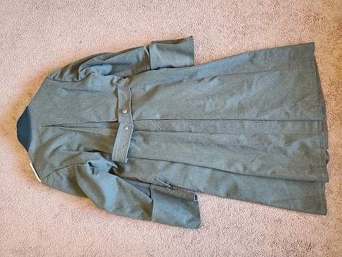 German trench coat, real or repro