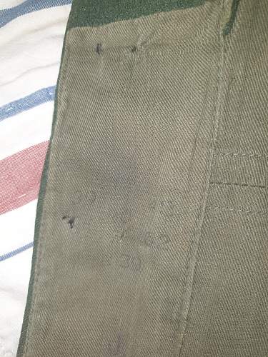 M36 Tunic with ostfront Ribbon.