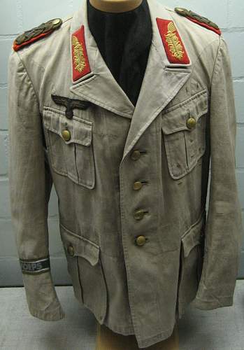 Field marshal tunic
