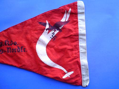 Unknown WWII German pennant (Luftwaffe)