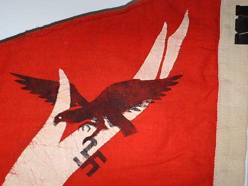 Unknown WWII German pennant (Luftwaffe)