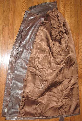 Brown Leather Greatcoat - Need Opinions Please...