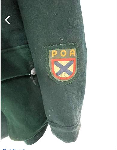 Collar tabs and POA shied