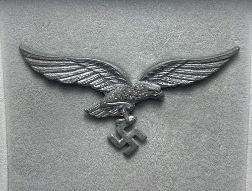 Luftwaffe eagle pin, real or fake?