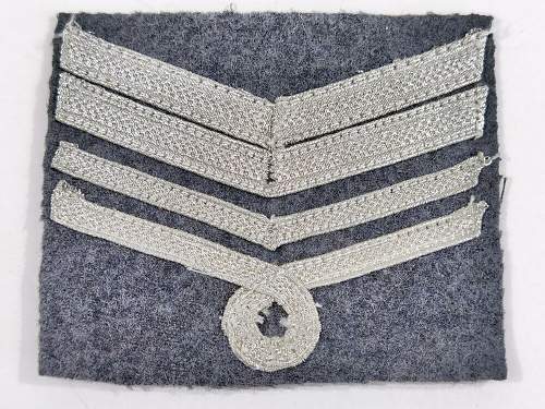 Dienstgradabzeichen für eine Luftwaffenhelferin