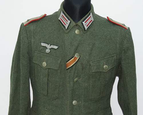 Field tunic/Feldbluse, version 1940, Oberleutnant Artillery