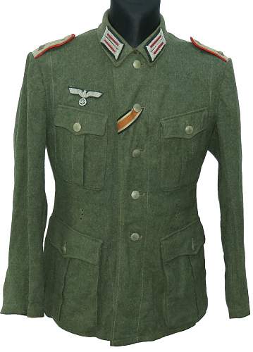Field tunic/Feldbluse, version 1940, Oberleutnant Artillery