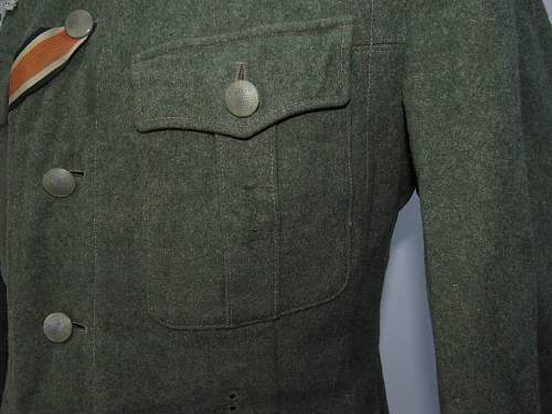 Field tunic/Feldbluse, version 1940, Oberleutnant Artillery