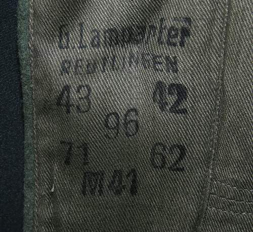 Field tunic/Feldbluse, version 1940, Oberleutnant Artillery