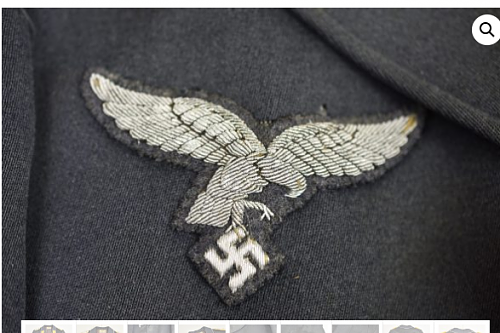 Luftwaffe officer ‘Fliegerbluse’ for Oberleutnant in a Flying or Paratrooper unit