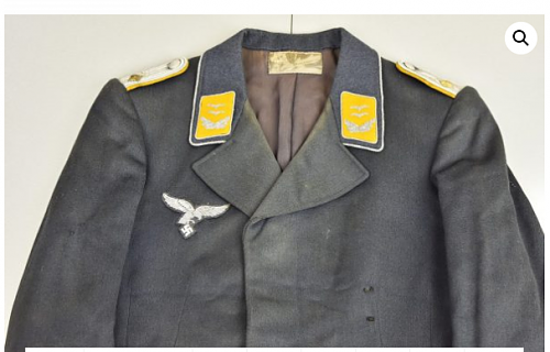 Luftwaffe officer ‘Fliegerbluse’ for Oberleutnant in a Flying or Paratrooper unit