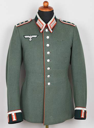 Artillery Oberfeldwebel's M35 Dress Tunic
