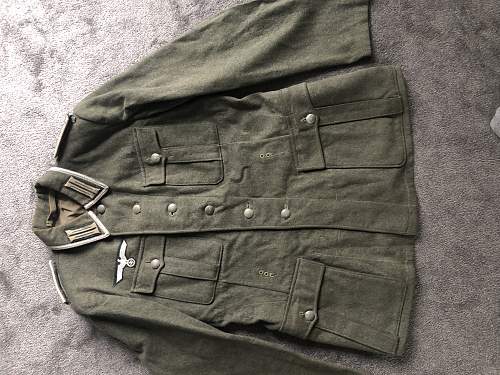 M40/M42 Infantry Feldbluse bought two days ago on Ciney Military - Need an advice