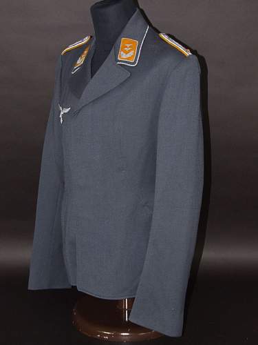 Luftwaffe officer ‘Fliegerbluse’ for Oberleutnant