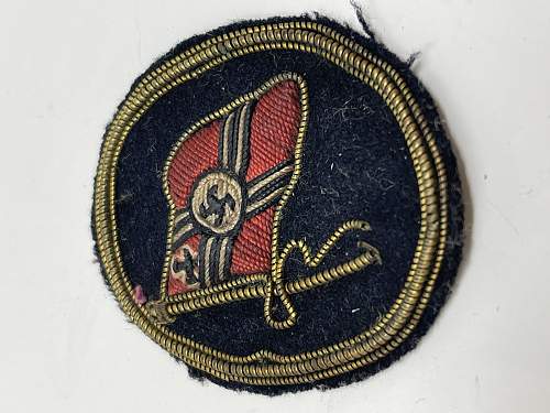 Identity of Kriegsmarine Cloth Badge