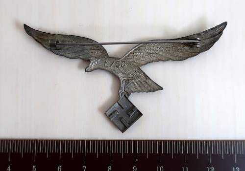 Luftwaffe summer tunic eagle,L/50